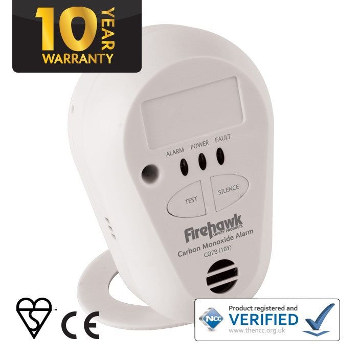 Firehawk 10 Year Carbon Monoxide Alarm