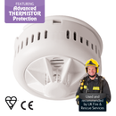 Firehawk Heat Alarm (10 year sealed-in Lithium battery)